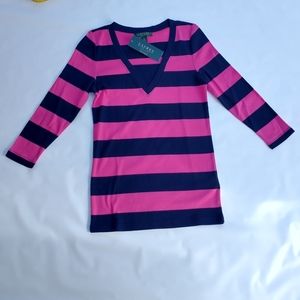 LAUREN RALPH LAUREN  Cotton  Long Sleeve Top PS